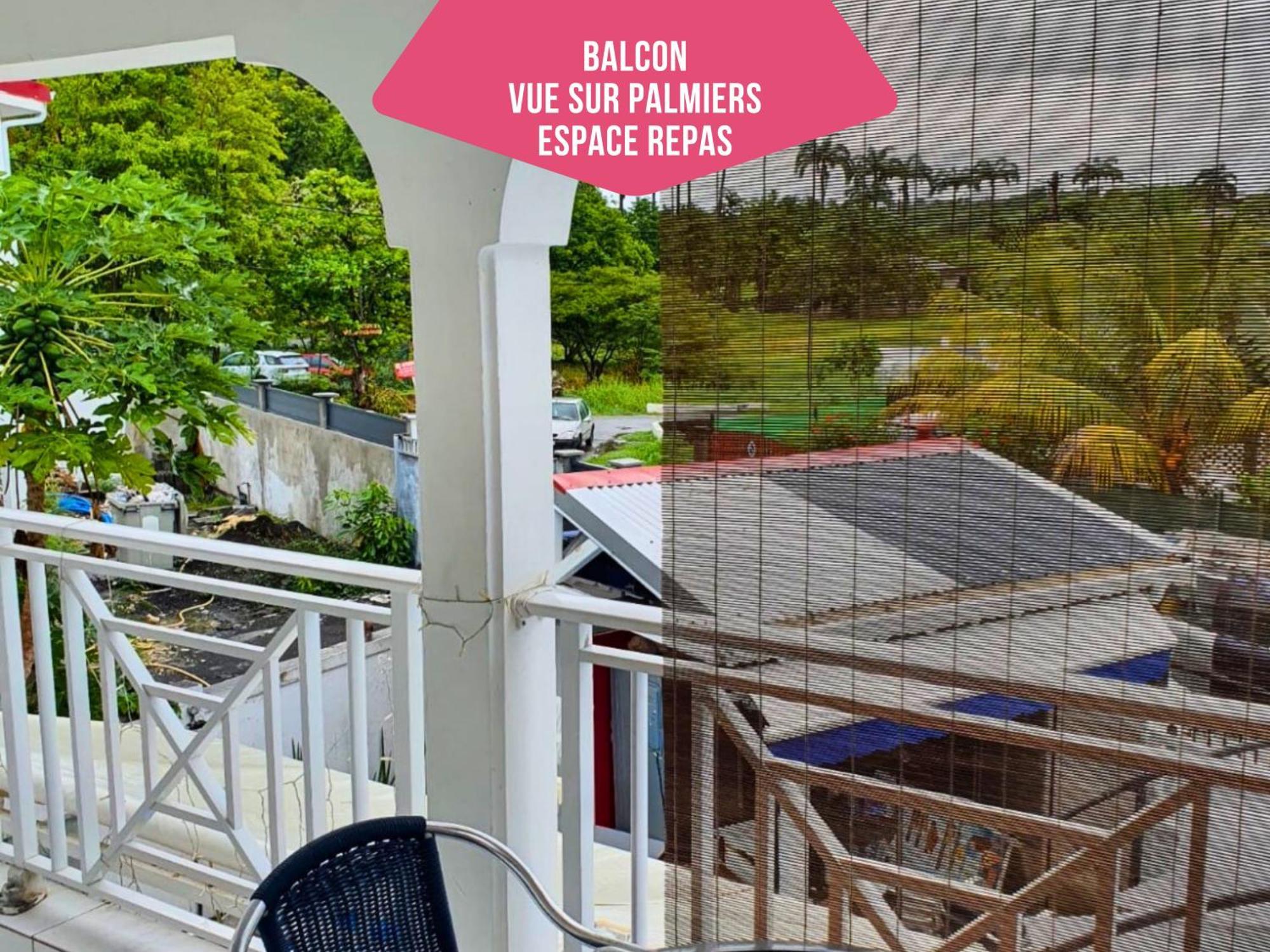 Le Sable Bleu - Evasion Tropicale A Sainte-Anne - Plage 5Min - Piscine - Parking - Logement Climatise - Vue Sur Les Palmiers - Parfait Pour Sejours En Famille Ou Entre Amis Esterno foto